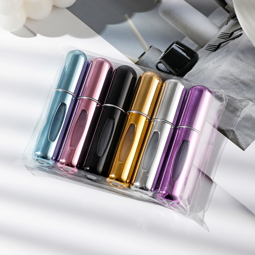 Perfume Atomizer Travel - 6Pcs Portable Spray Bottle Travel Suit