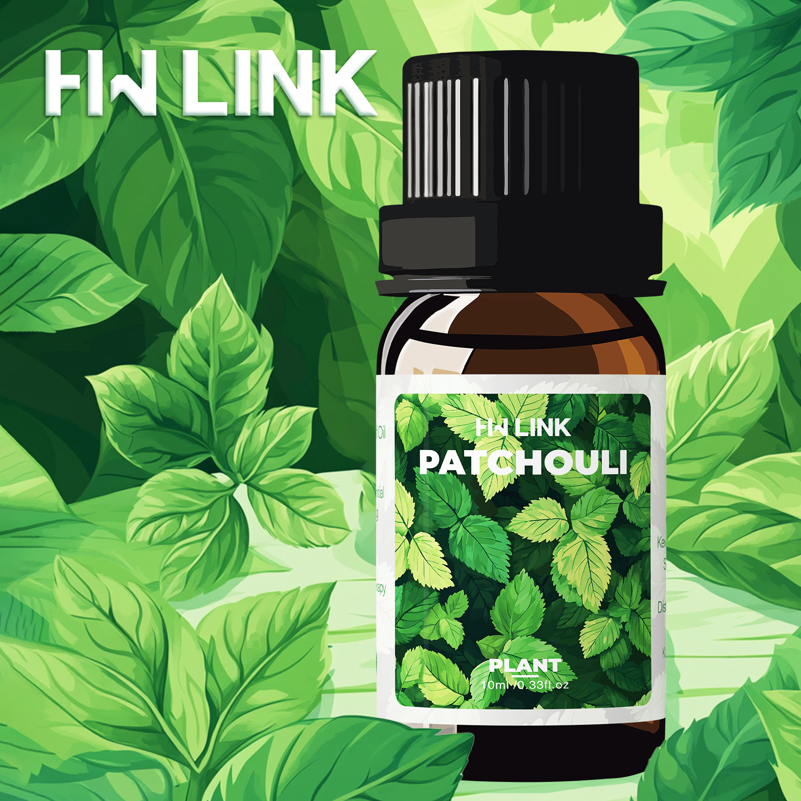 Home Fragrance Diffuser Oil - 10ml Patchouli Essential Oils Massage Oil