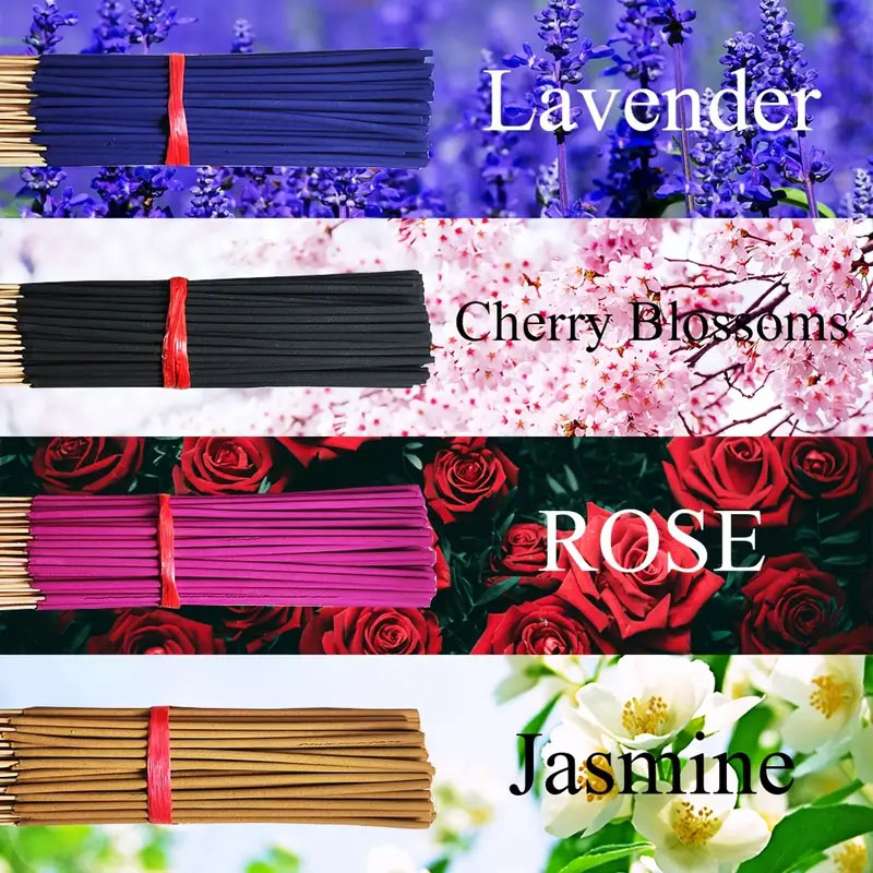 Home Fragrance Jasmine - 80/200 Natural Incense Sticks - Home