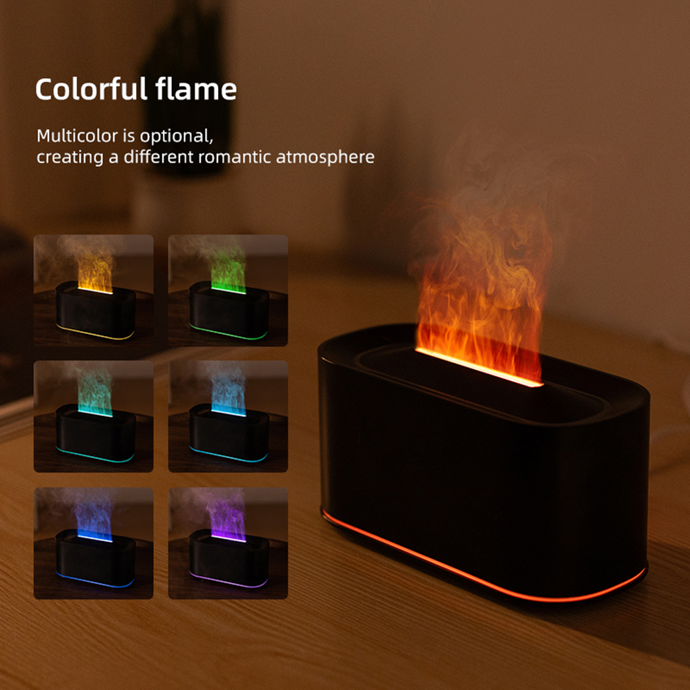 Home Fragrance Diffuser Oil - Essential Oil Diffuser,Flame Colorful Water Vapor