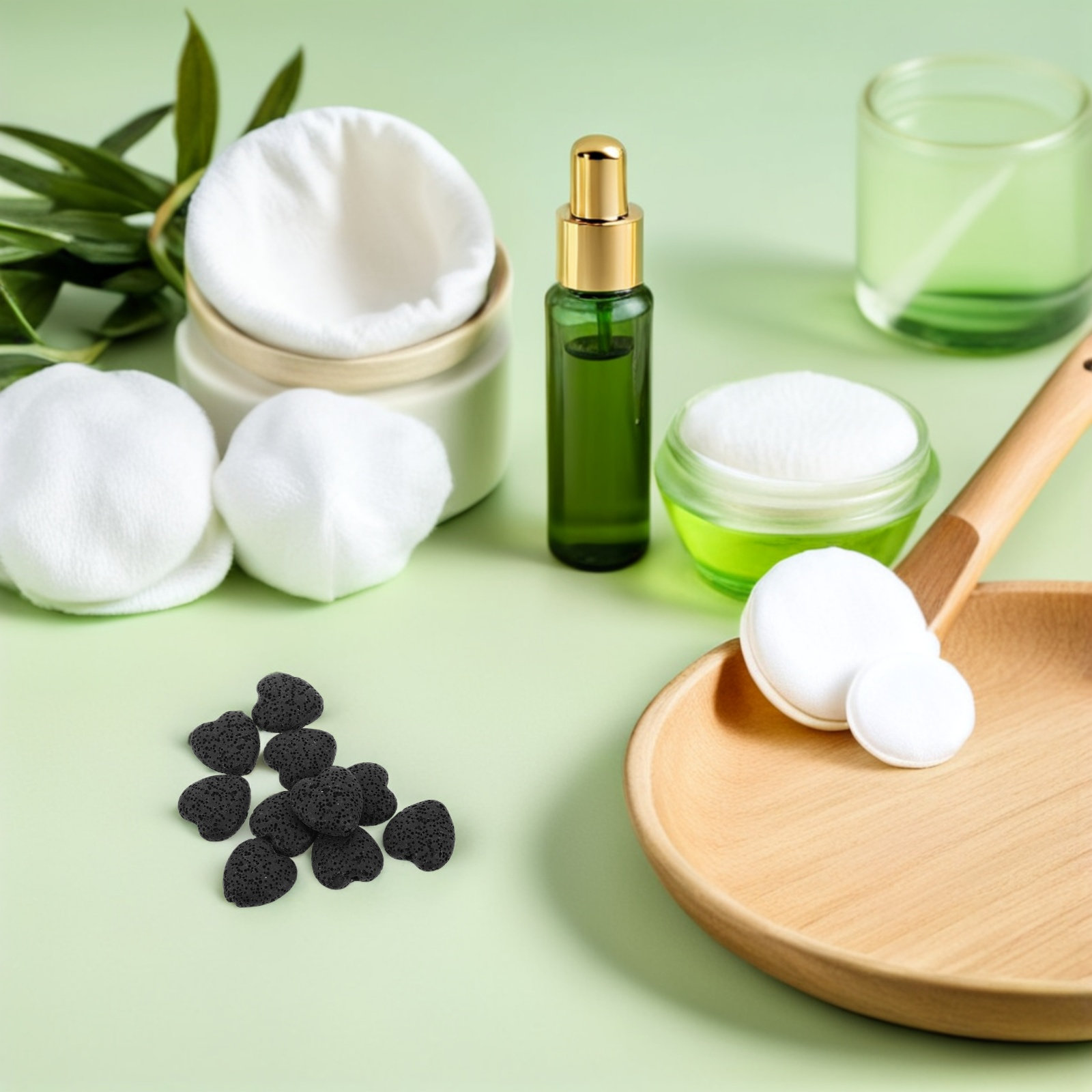 20Pcs Heart Volcanic Lava Rock - đánh giá và giá Home Fragrance Diffuser Oil