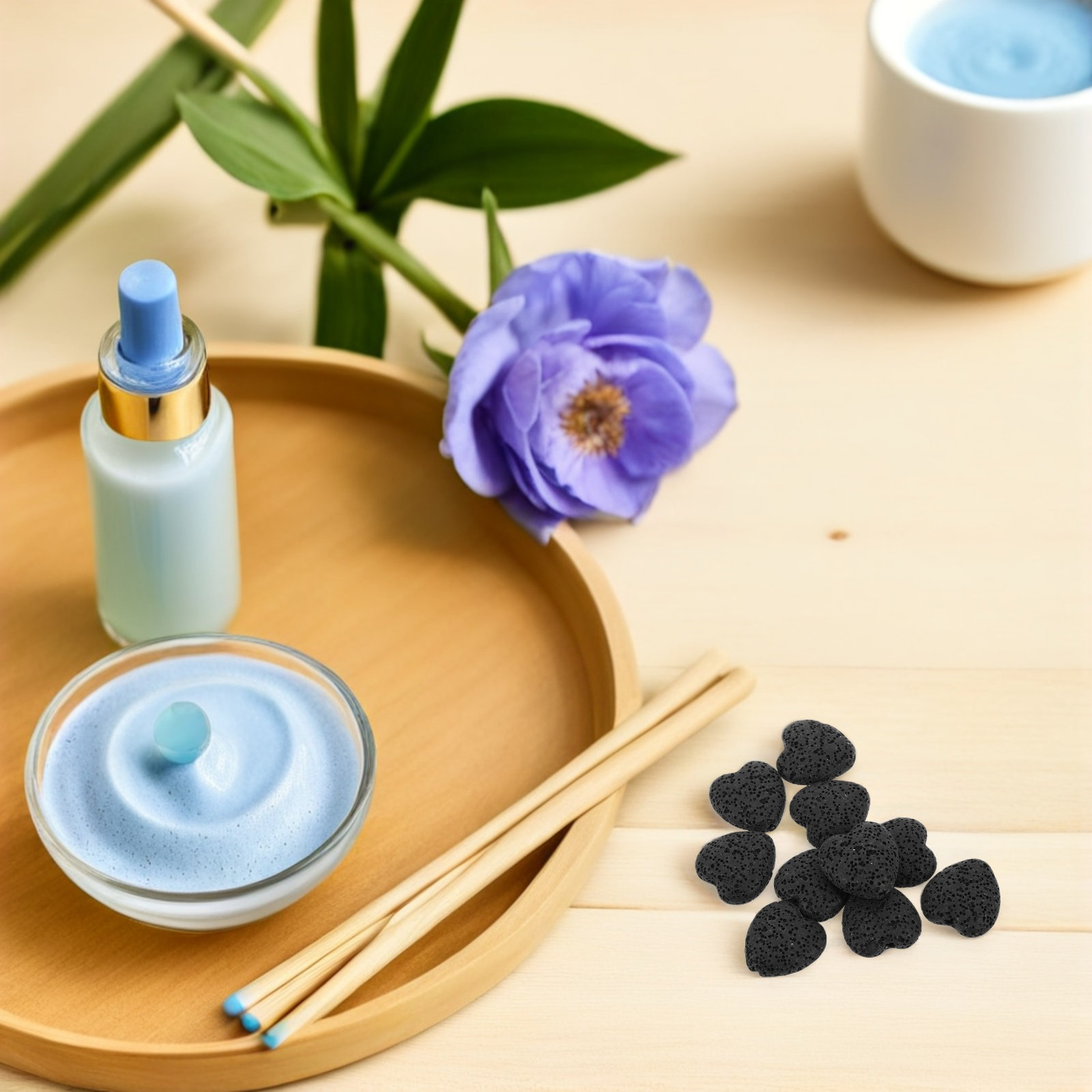 20Pcs Heart Volcanic Lava Rock - đánh giá và giá Home Fragrance Diffuser Oil