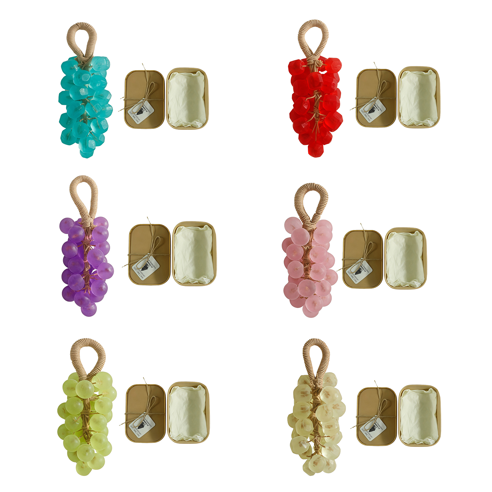 Grape Handmade Soap Natural DI - đánh giá và giá Home Fragrance Gift Box