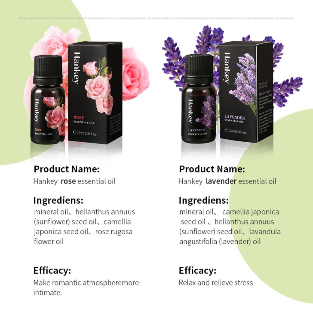 12 Flavors 10ml Essential Oils - đánh giá và giá Home Fragrance Diffuser Oil