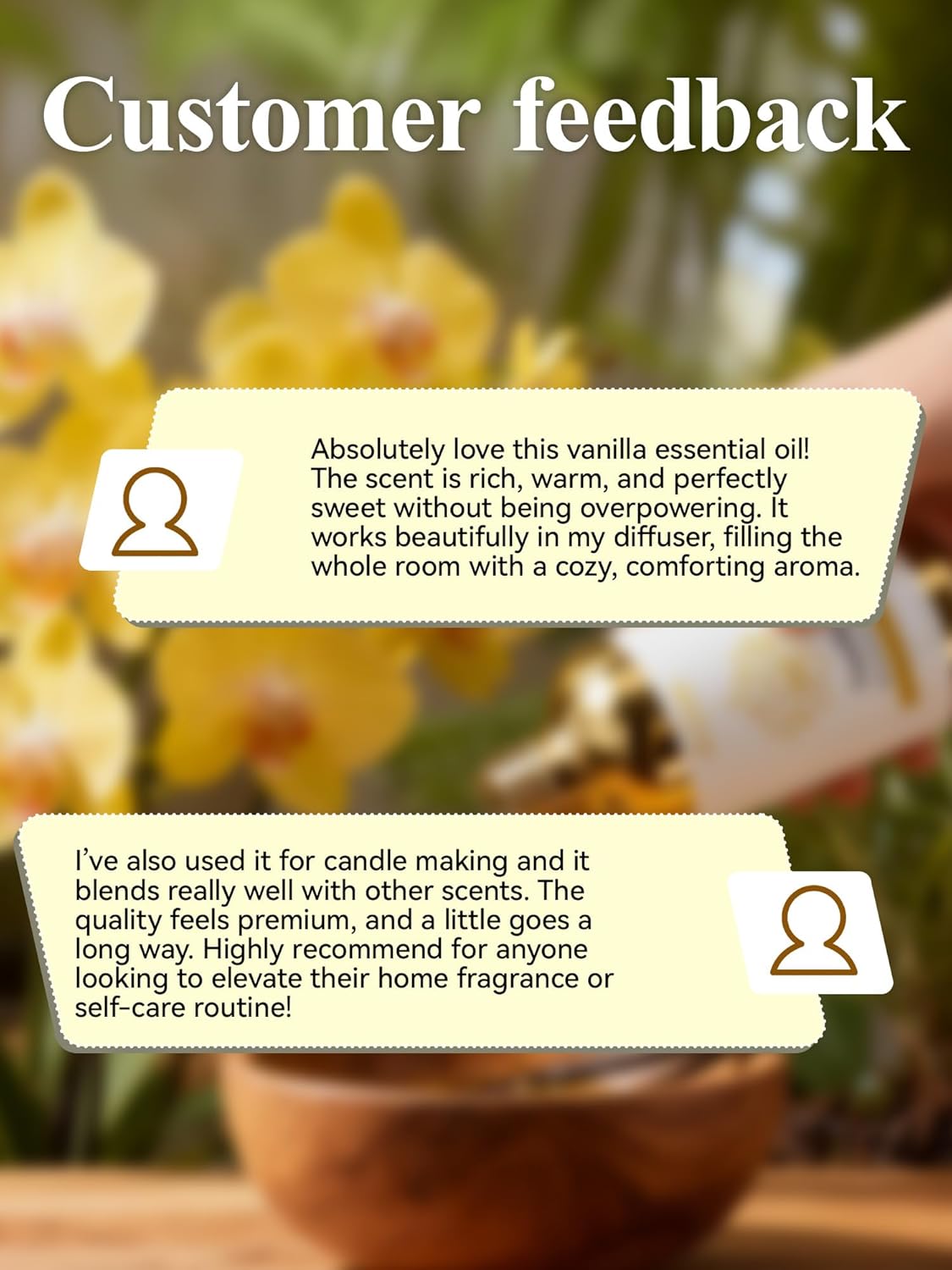 100% Pure Vanilla Essential Oi - đánh giá và giá Home Fragrance Warm Vanilla