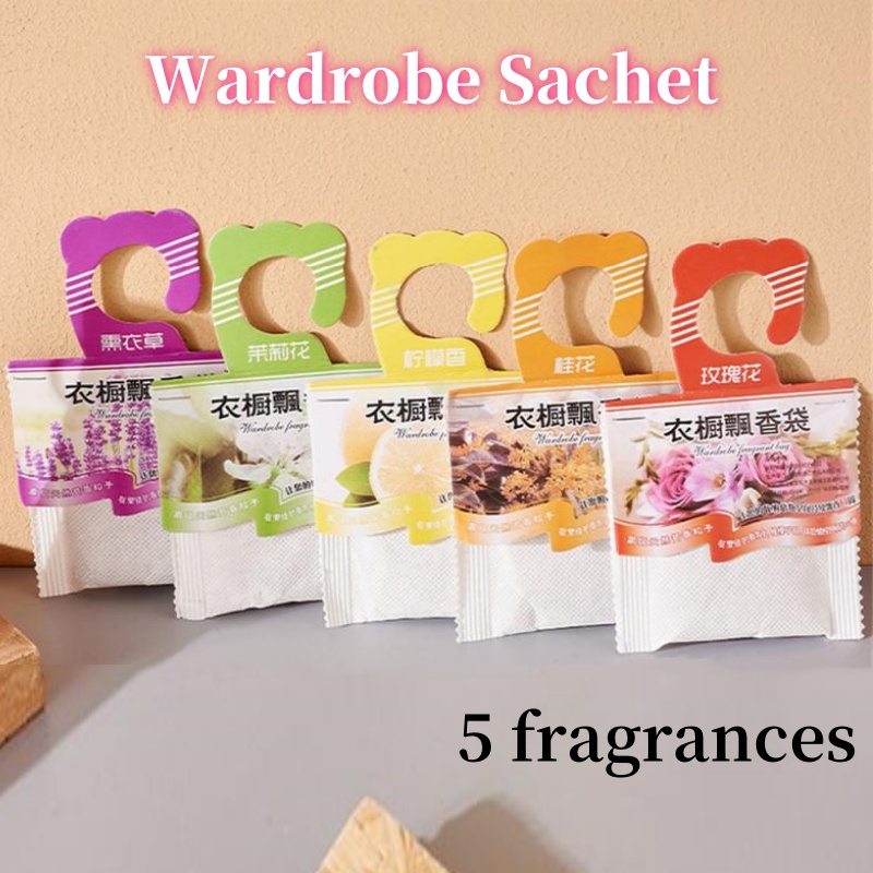 5pcs Wardrobe Fragrance Sachet - đánh giá và giá Home Fragrance M&S Disinfectant Hack