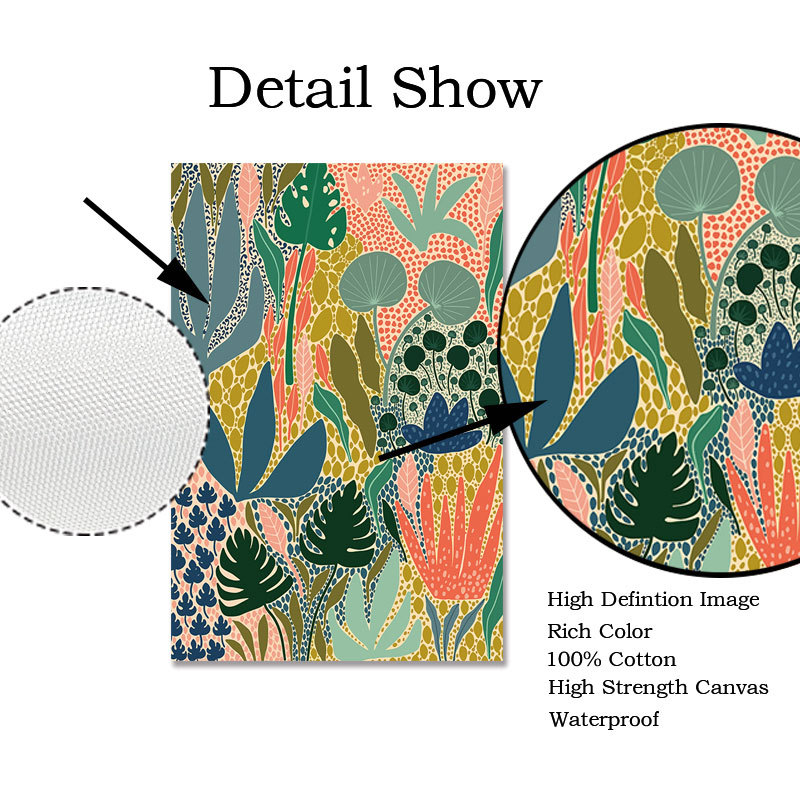1pc frameless Canvas Painting  - đánh giá và giá Home Fragrance Jasmine
