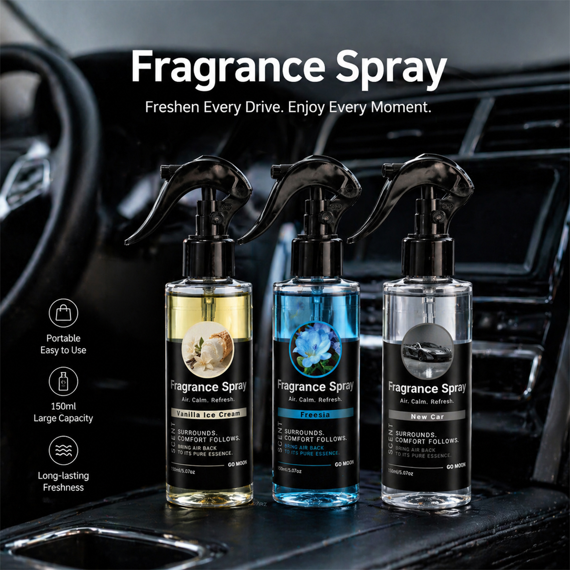 flower fruit scent car fragran - đánh giá và giá Home Fragrance M&S Disinfectant Hack