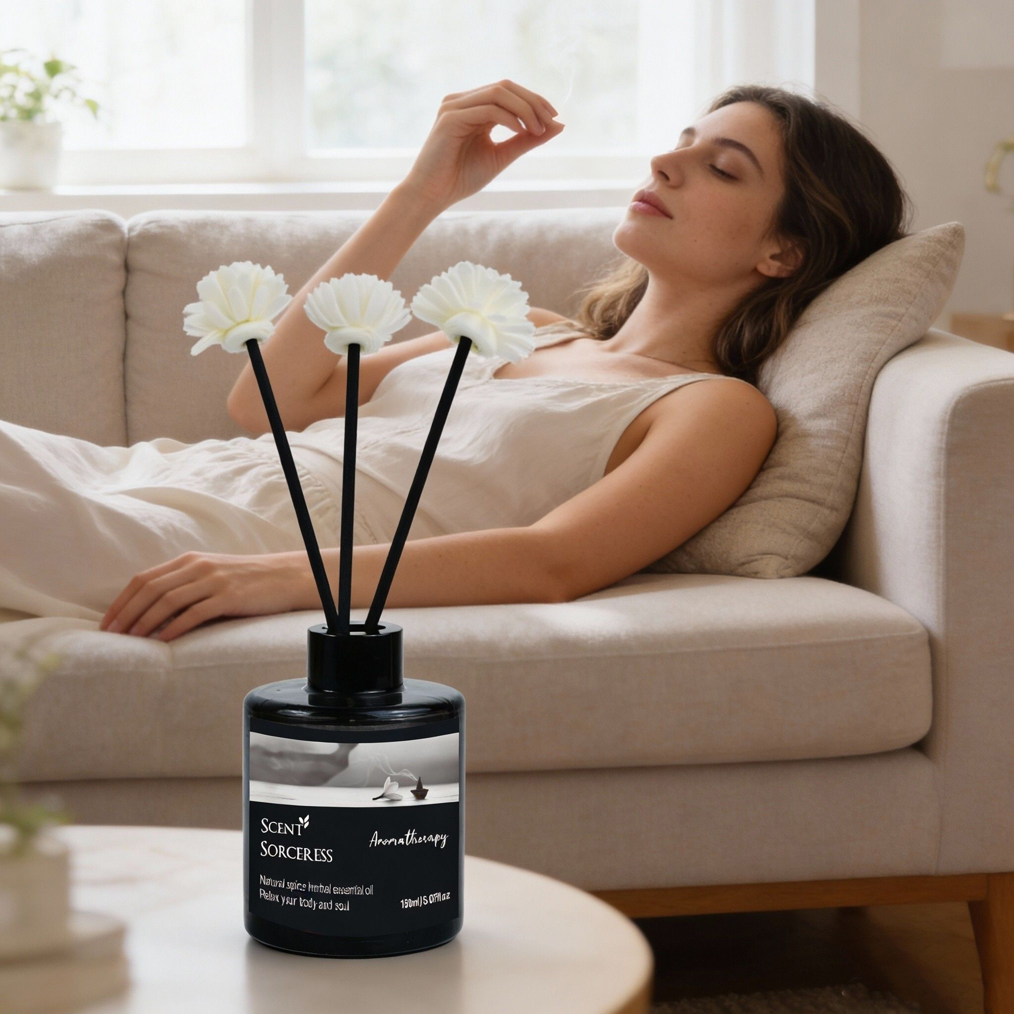 150ml Rattan Reed Diffuser Set - đánh giá và giá Home Fragrance Jasmine