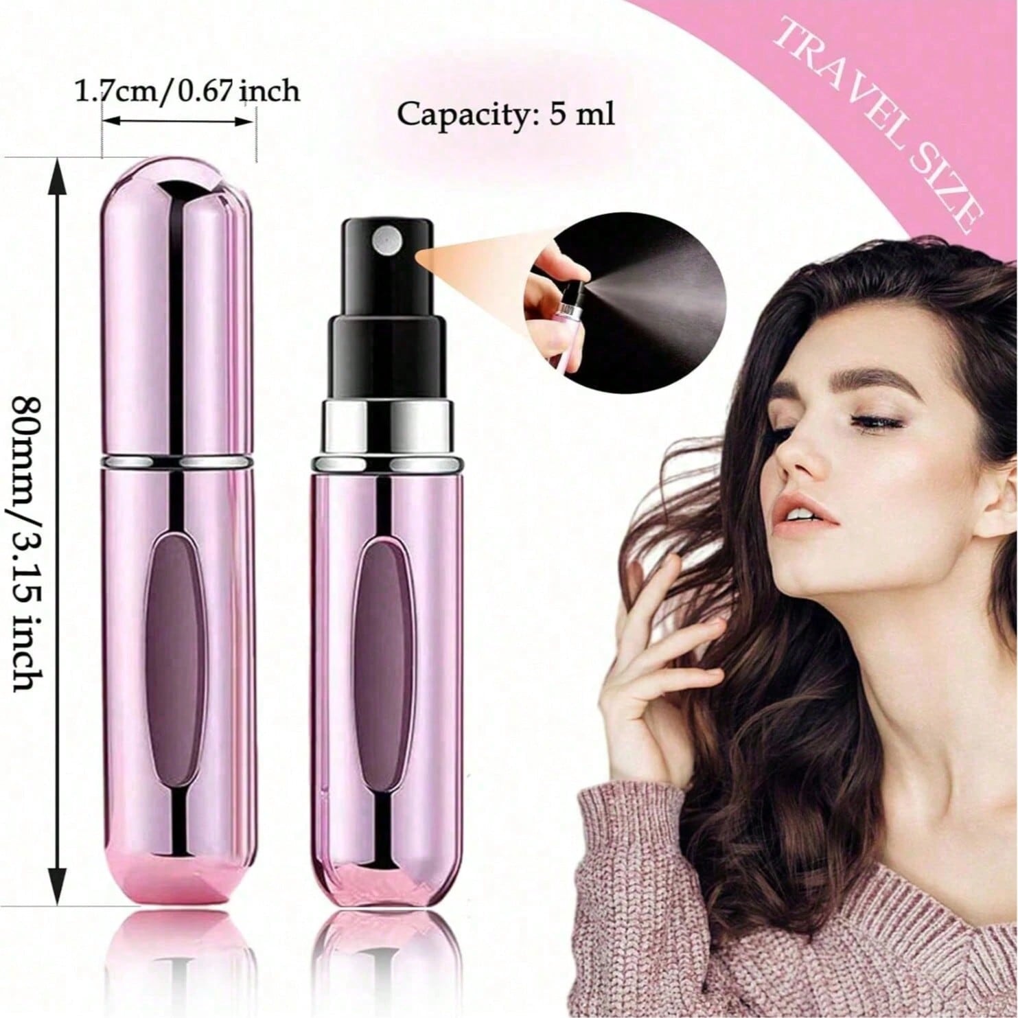 6Pcs Travel Perfume Bottle Ref - đánh giá và giá Perfume Atomizer Travel