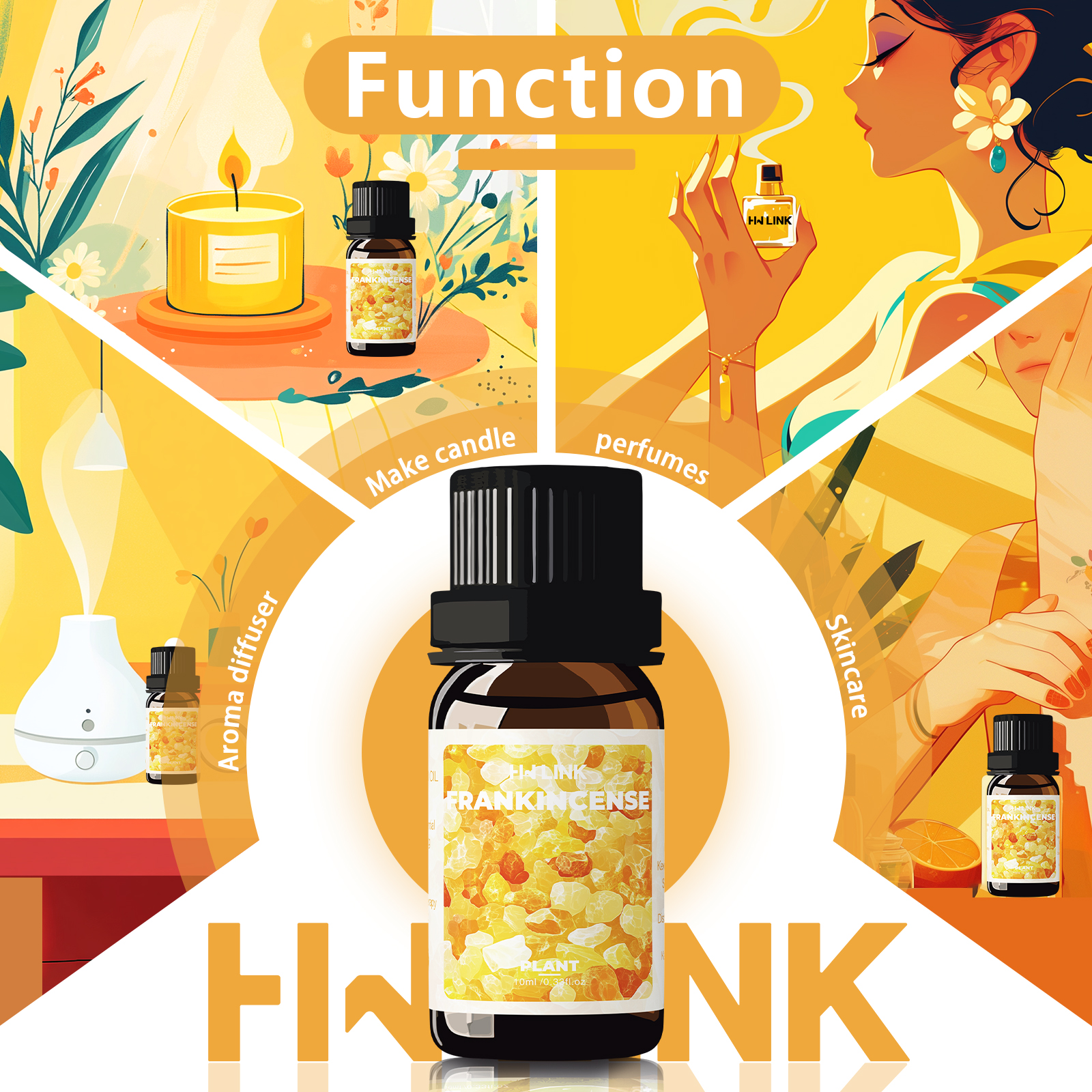 Frankincense Essential Oil 10m - đánh giá và giá Home Fragrance Diffuser Oil
